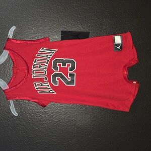 NWT Jordan 23 Jersey Romper 12m